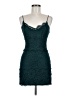 Topshop Teal Cocktail Dress Size 6 - photo 1