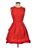 Gap 100% Cotton Solid Red Cocktail Dress Size 0 - photo 1