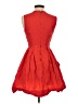 Gap 100% Cotton Solid Red Cocktail Dress Size 0 - photo 2