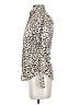 J.Crew Animal Print Ivory Long Sleeve Blouse Size 00 - photo 5