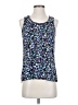 Express Outlet 100% Polyester Blue Sleeveless Blouse Size XS - photo 1