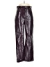 Express 100% Polyester Metallic Purple Casual Pants Size 4S - photo 1