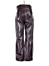 Express 100% Polyester Metallic Purple Casual Pants Size 4S - photo 2