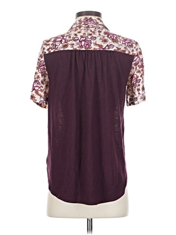 Porridge Short Sleeve Button-Down Shirt (view 2)