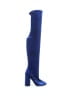 Public Desire Blue Boots Size 4 - photo 1