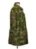 J.Crew 100% Cotton Camo Green Trenchcoat Size S - photo 4