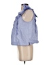 J.Crew 100% Cotton Blue Sleeveless Blouse Size 4 - photo 5