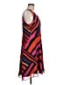 CAbi 100% Polyester Graphic Orange Casual Dress Size M - photo 4