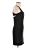 Aqua Solid Black Cocktail Dress Size M - photo 4