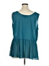 Colleen Lopez 100% Polyester Teal Sleeveless Blouse Size 1X - photo 2