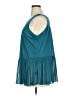 Colleen Lopez 100% Polyester Teal Sleeveless Blouse Size 1X - photo 5