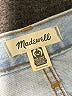 Madewell 100% Cotton Hearts Blue Jeans Size 26 waist - photo 4