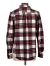 Ann Taylor LOFT Plaid Red Long Sleeve Blouse Size S - photo 2