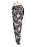 One By Chapter One Floral Black Casual Pants Size L - photo 5