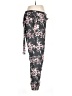 One By Chapter One Floral Black Casual Pants Size L - photo 4