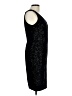 Blu Sage 100% Polyester Stars Black Cocktail Dress Size 10 - photo 4