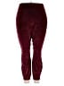 Any Body Burgundy Casual Pants Size 4X - photo 1