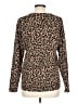 Amazon Essentials Animal Print Brown Pullover Sweater Size L - photo 2