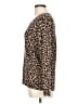 Amazon Essentials Animal Print Brown Pullover Sweater Size L - photo 5
