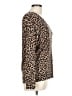 Amazon Essentials Animal Print Brown Pullover Sweater Size L - photo 4