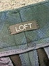 Ann Taylor LOFT Plaid Teal Dress Pants Size 2 - photo 7