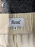 feat Solid Gold Casual Pants Size S - photo 7