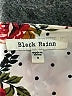 Black Rainn 100% Polyester Floral Ivory 3/4 Sleeve Blouse Size S - photo 7
