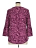 Elle Purple 3/4 Sleeve Top Size XL - photo 2