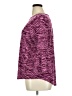 Elle Purple 3/4 Sleeve Top Size XL - photo 5
