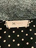 Everly 100% Polyester Polka Dots Black Casual Dress Size M - photo 7