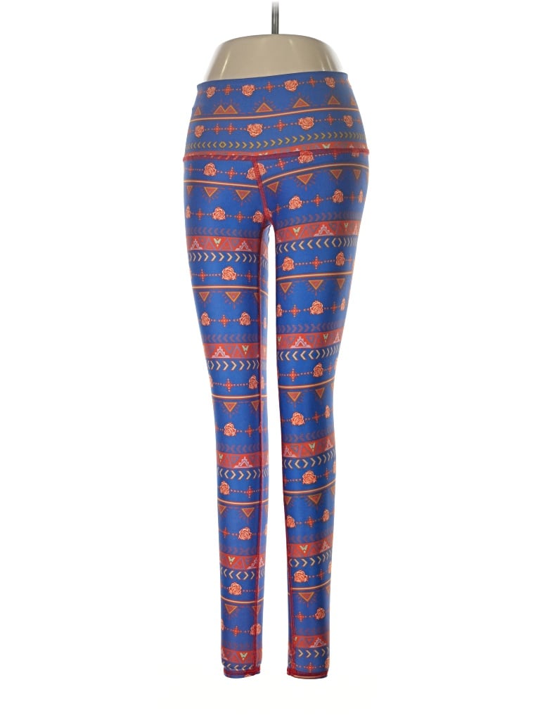 Pre-owned Teeki Leggings In Blue