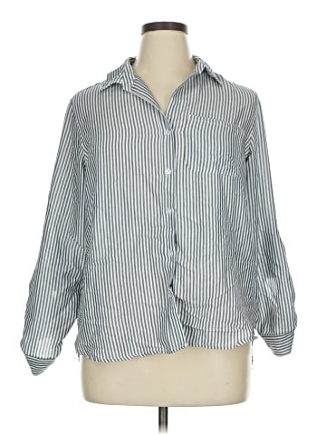 Velvet Heart Long Sleeve Button-Down Shirt (view 1)