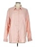 Boden 100% Linen Pink Long Sleeve Button-Down Shirt Size UK 16 / US 12 - photo 1