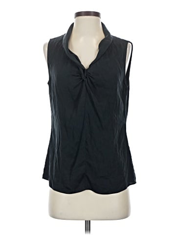 Elie Tahari Sleeveless Silk Top (view 1)