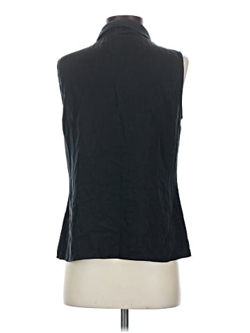 Elie Tahari Sleeveless Silk Top (view 2)
