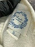 Blue Rain Stripes White Pullover Sweater Size S - photo 7