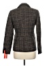 Nina Mclemore Tweed Brown Wool Blazer Size 6 - photo 2