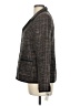 Nina Mclemore Tweed Brown Wool Blazer Size 6 - photo 5