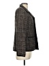 Nina Mclemore Tweed Brown Wool Blazer Size 6 - photo 4