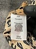 Leith 100% Polyester Animal Print Gold Casual Pants Size S - photo 8