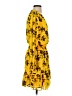 MICHAEL Michael Kors 100% Polyester Yellow Cocktail Dress Size S - photo 4