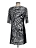 Style&Co Graphic Black Casual Dress Size M - photo 2