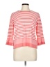 Jones New York Stripes Pink Pullover Sweater Size L - photo 1