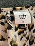 CAbi 100% Polyester Animal Print Ivory Long Sleeve Blouse Size M - photo 7