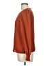 Shein Orange Long Sleeve Blouse Size 6 - photo 5
