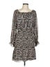 Talula 100% Polyester Print Black Cocktail Dress Size L - photo 1
