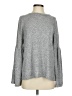 Trafaluc by Zara Metallic Gray Pullover Sweater Size S - photo 1