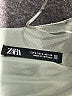Zara 100% Polyester Solid Green Jumpsuit Size L - photo 4