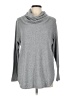 Ann Taylor LOFT Outlet Gray Turtleneck Sweater Size L - photo 1