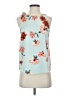 14th & Union 100% Polyester Teal Sleeveless Blouse Size XS - photo 1